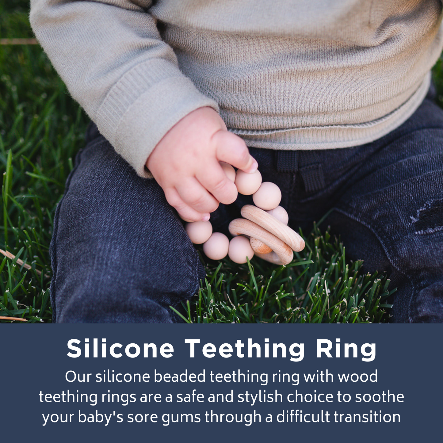 Blush Teething Ring