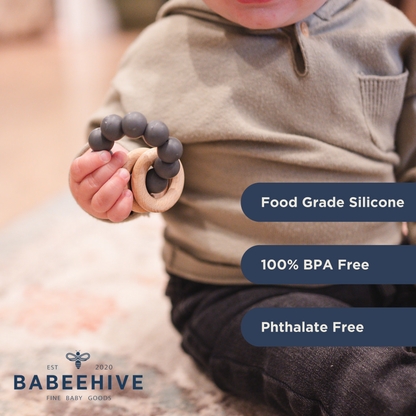 Sage Teething Ring