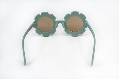 Toddler & Kid Daisy Sunglasses - Sage