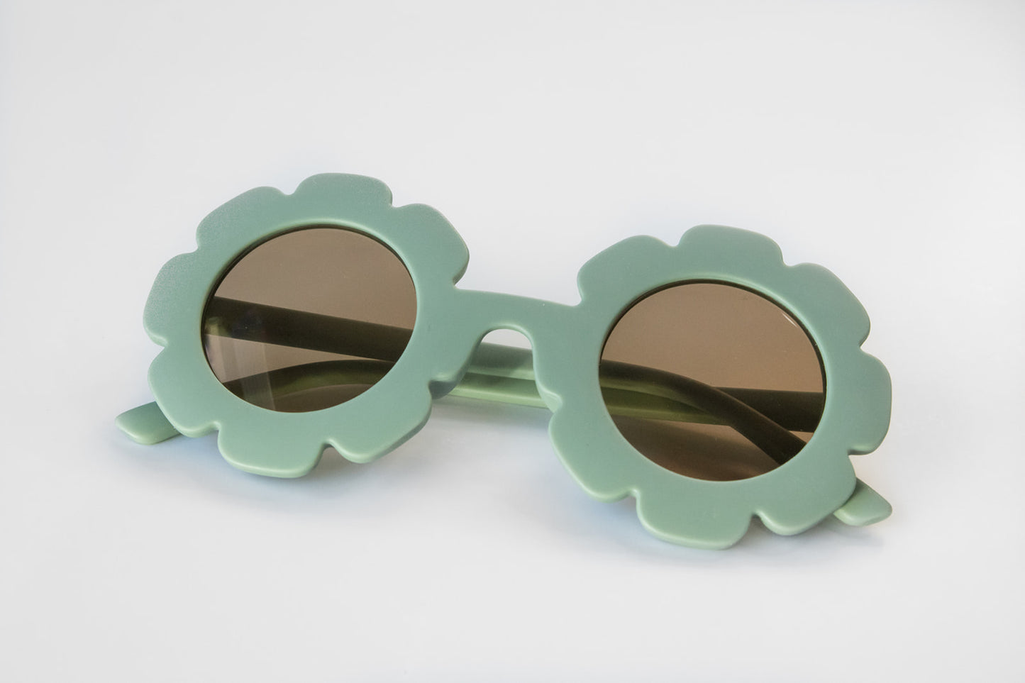 Toddler & Kid Daisy Sunglasses - Sage