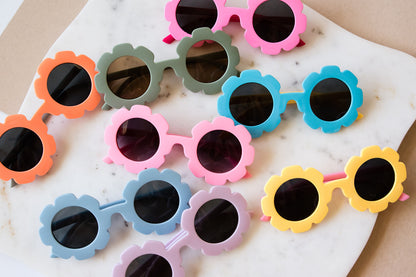 Toddler & Kid Daisy Sunglasses - Lavender