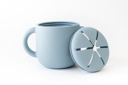 Duck Egg Blue Snack Cup