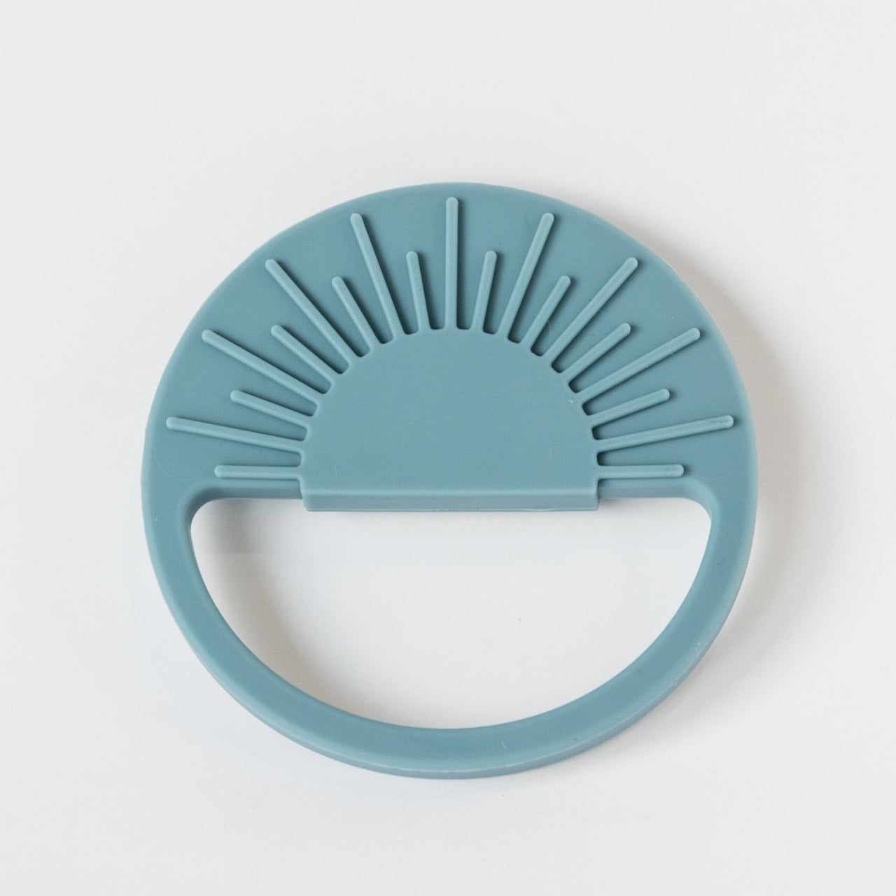 Teal Sunburst Teething Toy