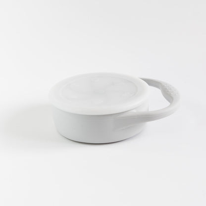 Light Grey Collapsible Snack Cup