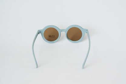 Toddler & Kid Retro Sunglasses - Duck Egg Blue