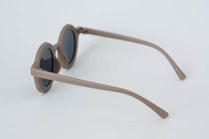 Toddler & Kid Retro Sunglasses - Coffee