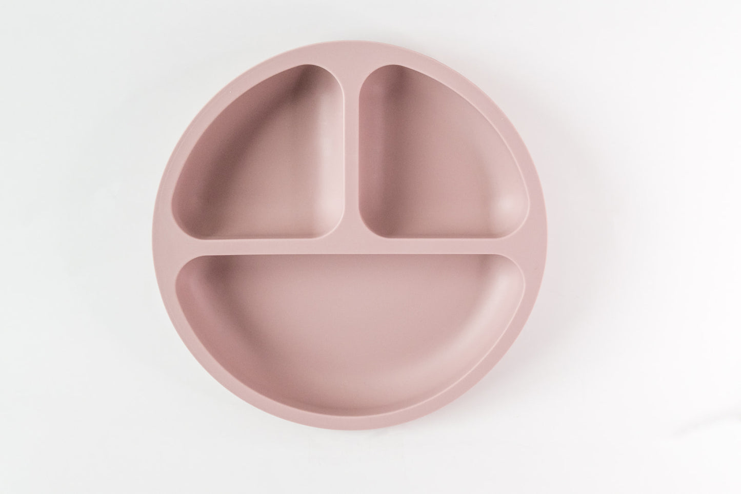 Dusty Rose Silicone Suction Plate