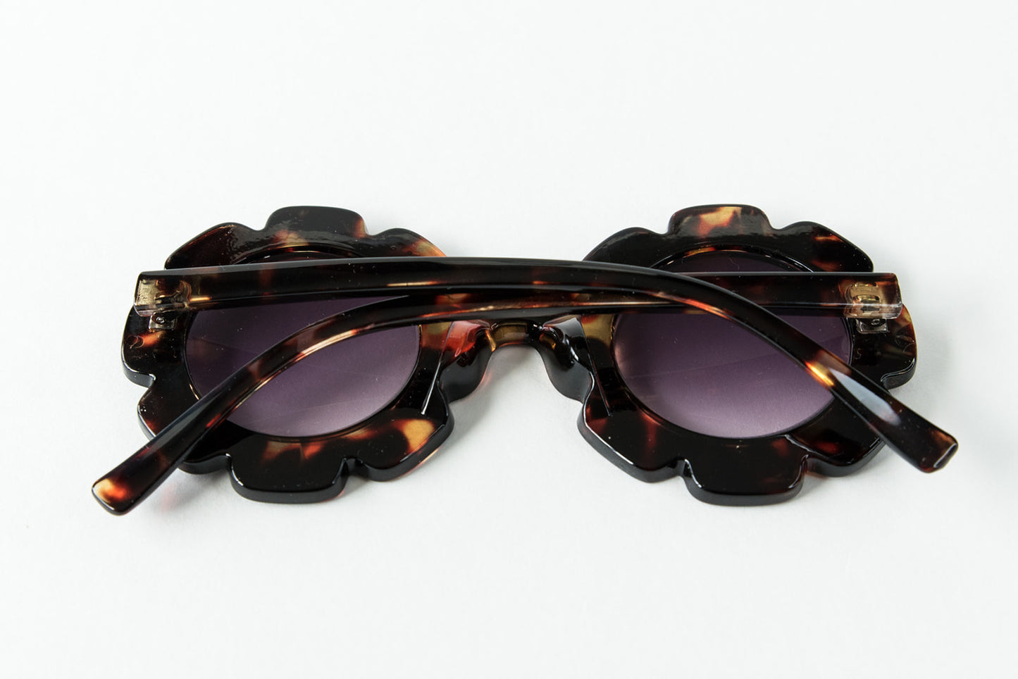 Toddler & Kid Daisy Sunglasses - Amber Tortoise