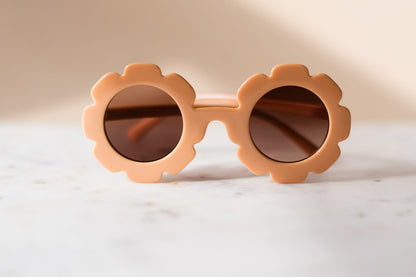 Toddler & Kid Daisy Sunglasses - Peach