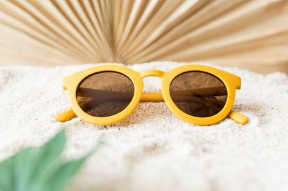 Toddler & Kid Sunglasses - Mustard